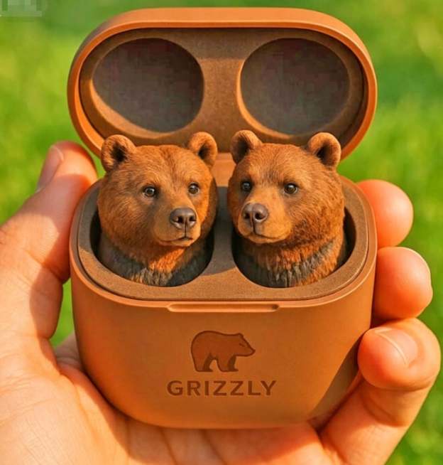 -3D Stereo Animal Design | Wireless Earphones with Cartoon Charging Case