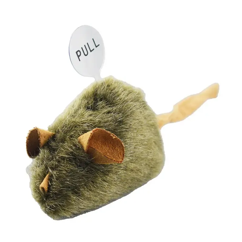 🐭 Interactive Cat Toy – Realistic Squeaky Mouse for Endless Fun! 🐾