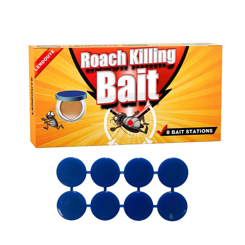 🪳 Roach Killer Gel & Bait Stations – Indoor Trap for German, American & Major Cockroaches