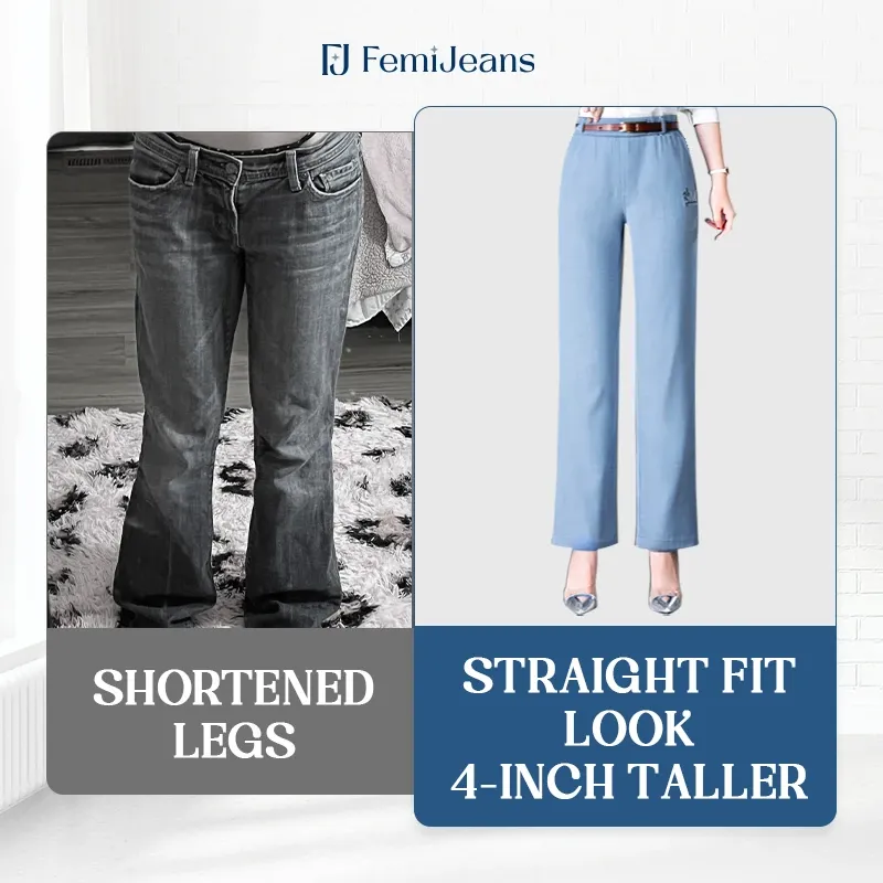 FemiJeans - High Waist Ultra Stretchy Flattering Jeans