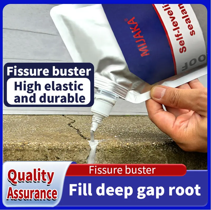 🏗️ Rapid-Cure Concrete Crack Filler – Self-Leveling, Waterproof & Traffic Ready in 24H