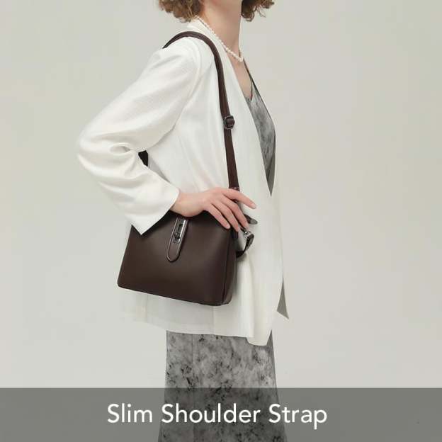 2025 New Designer Three Straps Bucket Bag for Women