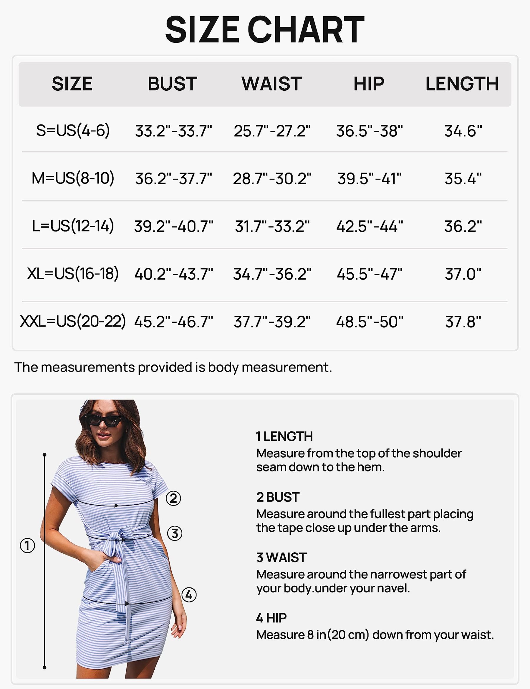 Summer Striped Short Sleeve T Shirt Dress