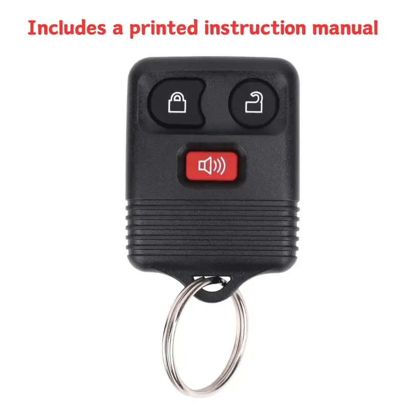 🚗Lopixa 3-Button Keyless Remote🔑 – Fits Ford, Lincoln & Mazda 1998-2016 F150 F250 F350 Escape Explorer Ranger✨