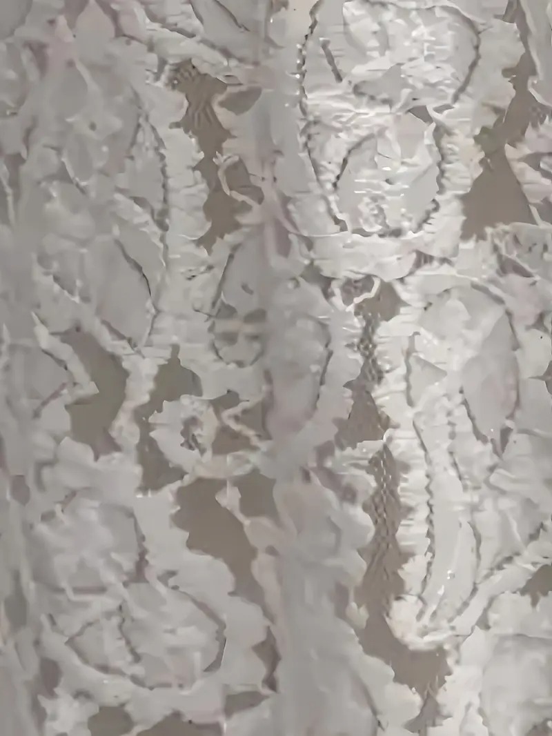 [Lace Trimmed] Directional Funds 1 | Long-Sleeve | Solid Color | Lace-Trimmed