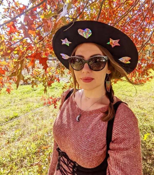 49% OFF🔥Suncatcher Cowgirl Straw Prism Hat