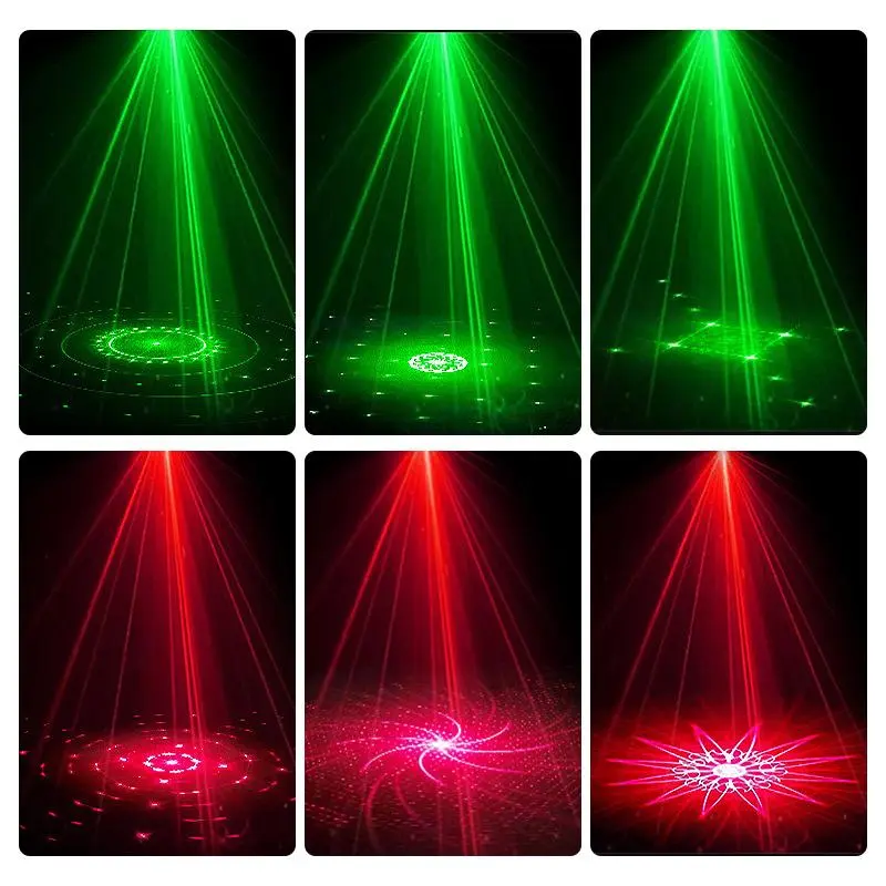 🌊 Mini LED Laser Projector – Turn Any Room into a Party ✨