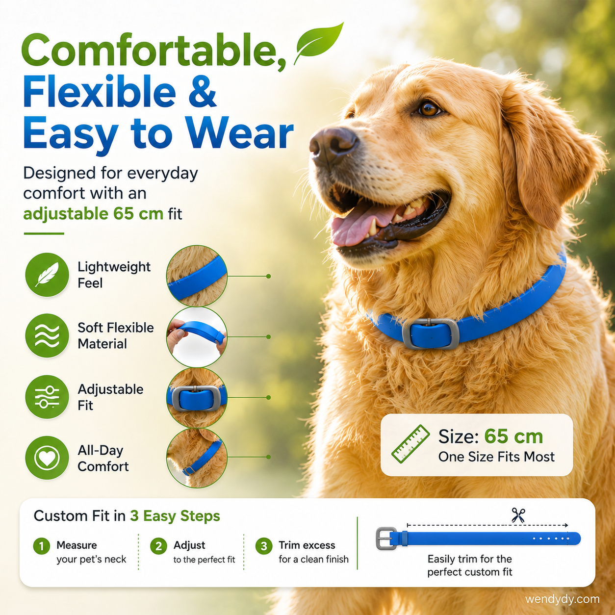 ⏰🔥LIMITED TIME 🔥50K+ SOLD! Natural Essential Oil Pet Pest Repellent Collar