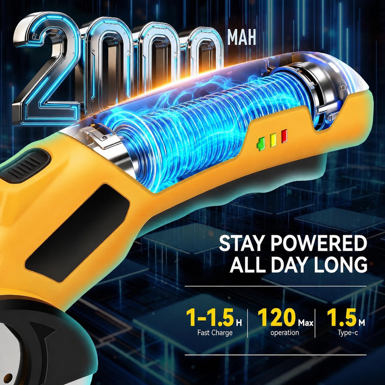 Heavy Duty Cordless Electric Cutter