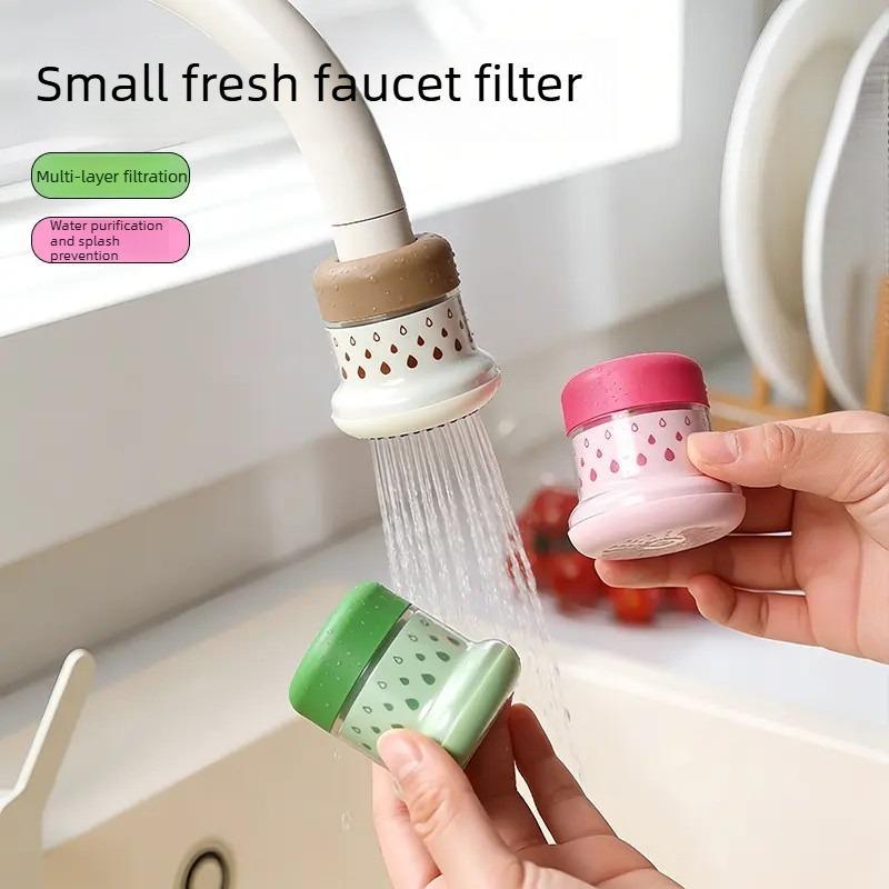 🚰 Up to 50% OFF 💧 Mini Faucet Water Filter – Multi-Layer Filtration & Splash-Proof Kitchen Purifier-8YF7