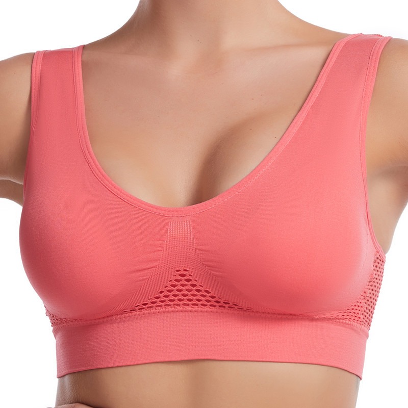 Mesh Breathable Sports Bra