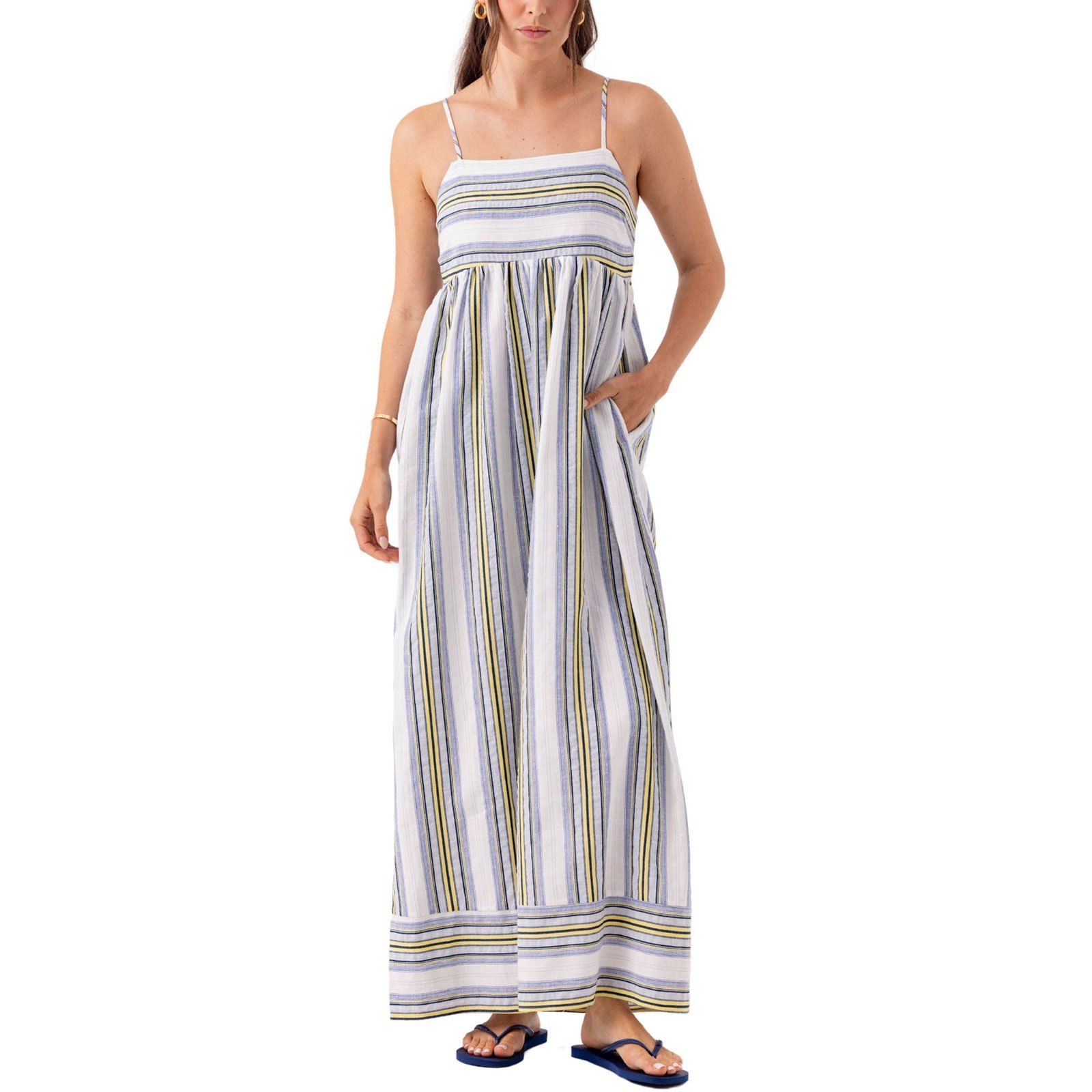 Sleeveless halter backless dress