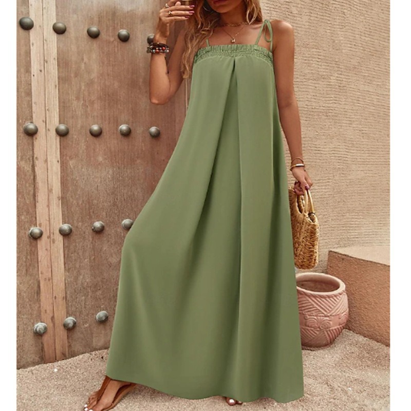 Strapless long dress