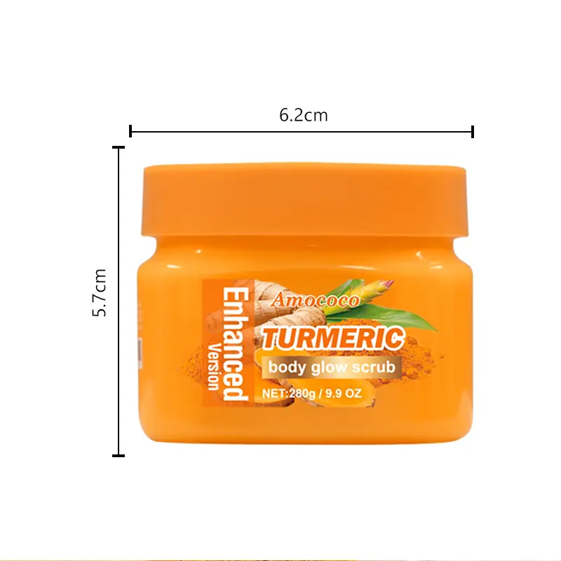 Turmeric Nourishing Exfoliating Scrub – Infused with Natural Turmeric Extract for Smooth, Radiant, and Hydrated Skin 🌿✨