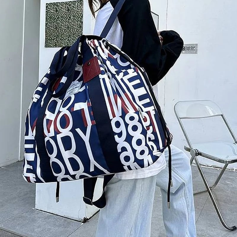 Unisex Multi-Functional Large-Capacity Drawstring Bag