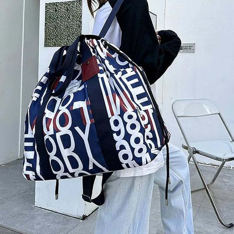 Unisex Multi-Functional Large-Capacity Drawstring Bag