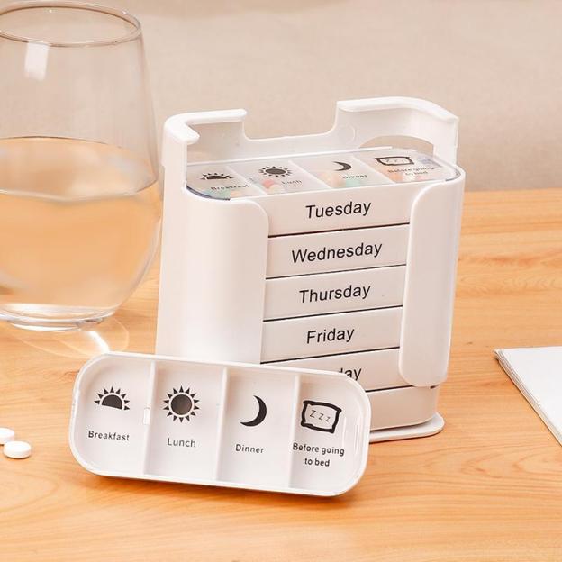 💊 ✨7-Day Medication Organizer - For Effortless Health Management!