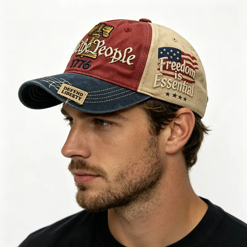 🎉 2026 Hot Sale! 🔥 GYNLEUX 250th Anniversary Baseball Cap – Embroidered Liberty Bell & American Flag 🇺🇸