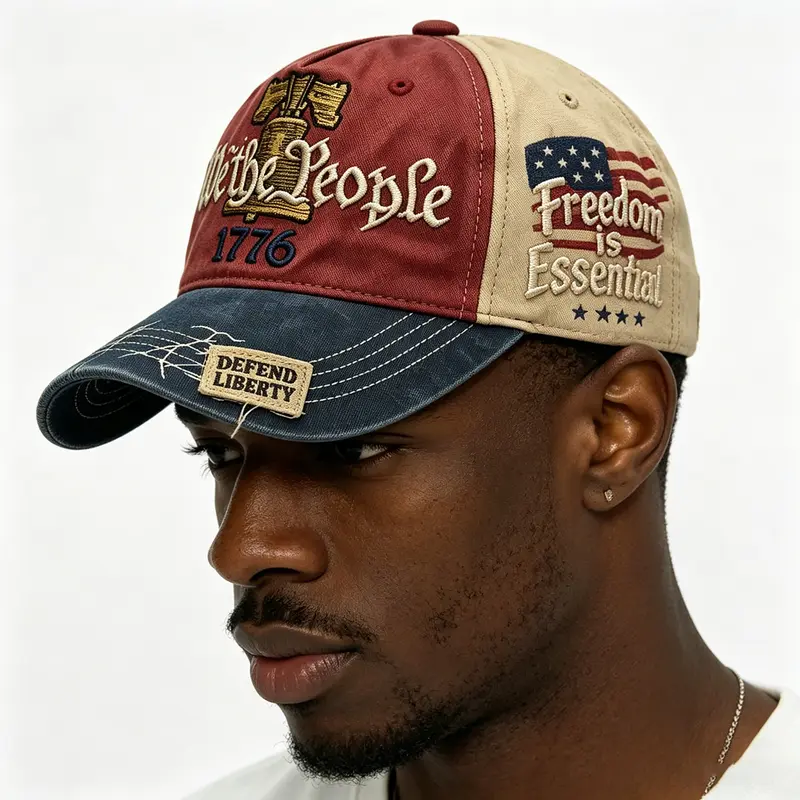 🎉 2026 Hot Sale! 🔥 GYNLEUX 250th Anniversary Baseball Cap – Embroidered Liberty Bell & American Flag 🇺🇸