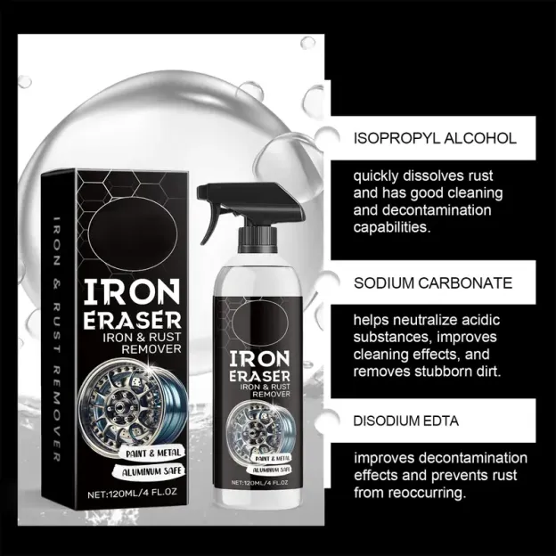 Automotive Rust Remover Spray – Restore Wheels, Rims & Metal Surfaces