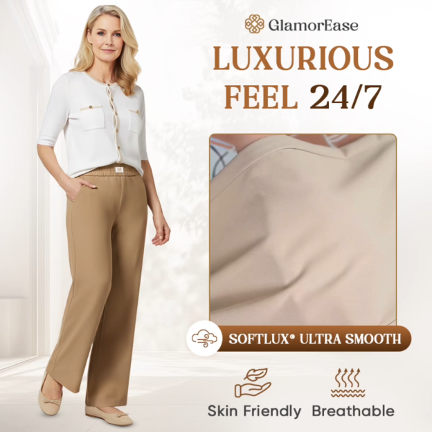 Perfect Drape High Rise Pull-On Stretch Pants