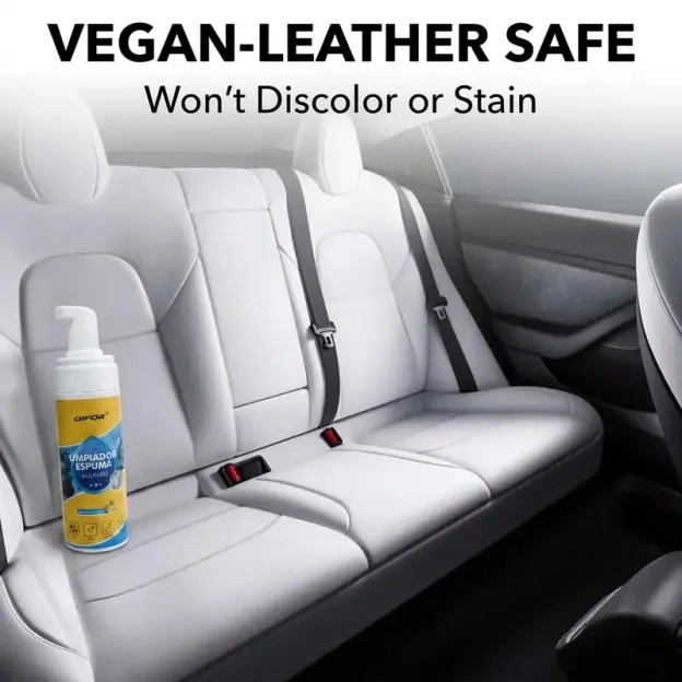 QIFOR 4-in-1 Foam Cleaner ✨ – Heavy-Duty Stain & Grease Remover for Car, Kitchen, Sofa 🚗🛋️ – Deep Cleaning Power 💪