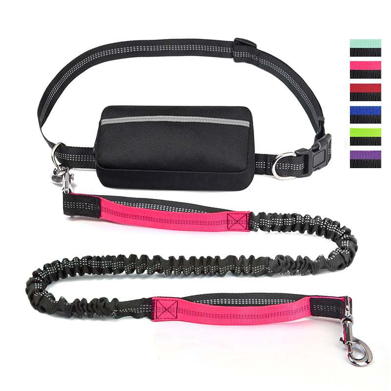 🔥Summer Hot Sale - Hands Free Dog Leash with Zipper Pouch🐕