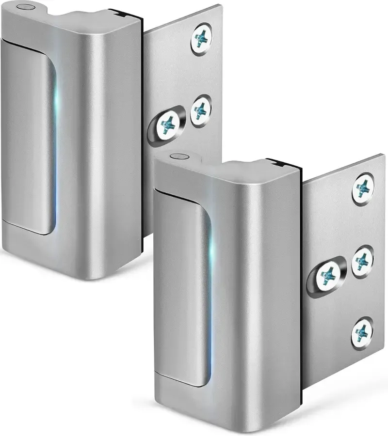 🔒💪 2-Pack Door Lock Reinforcement | 800lbs Strength for Maximum Security 🚪🔐