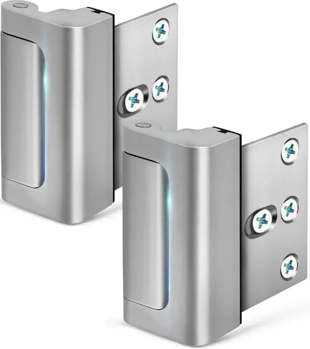 🔒💪 2-Pack Door Lock Reinforcement | 800lbs Strength for Maximum Security 🚪🔐