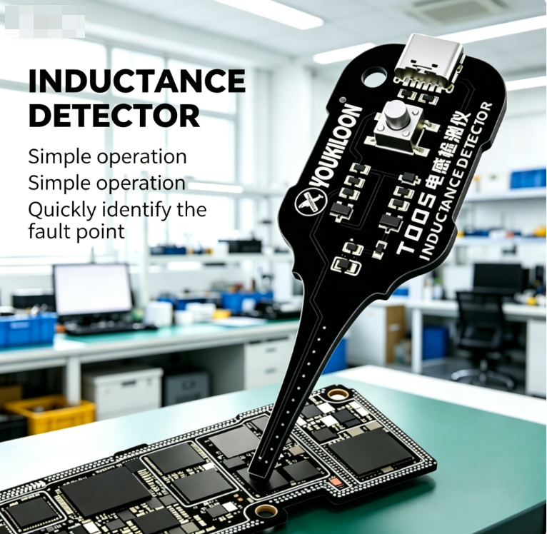 🥳2026 HOT SALE🥳💞50K+ SOLD!💡⚙️In-Circuit Inductor Tester – One-button simplicity, clear indicator. Non-contact, rapid diagnosis. A must-have for electronics repair. 📟🕊️