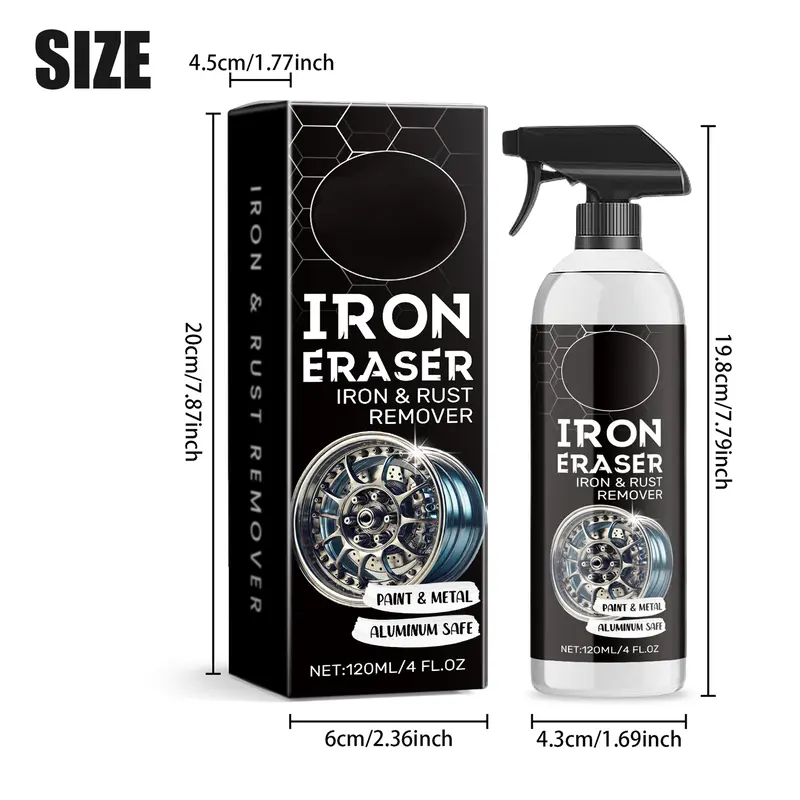 Automotive Rust Remover Spray – Restore Wheels, Rims & Metal Surfaces