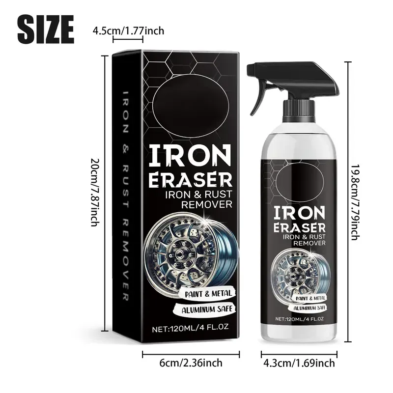 Automotive Rust Remover Spray – Restore Wheels, Rims & Metal Surfaces
