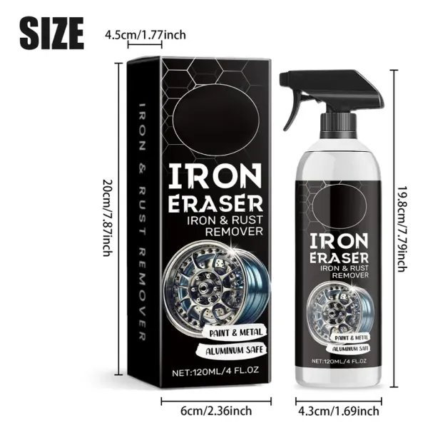 Automotive Rust Remover Spray – Restore Wheels, Rims & Metal Surfaces