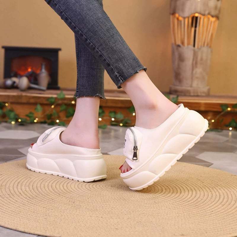 Thick-Soled Genuine Leather Slippers🥿✨BUY 2 PAIRS GET 10% OFF & FREE SHIPPING