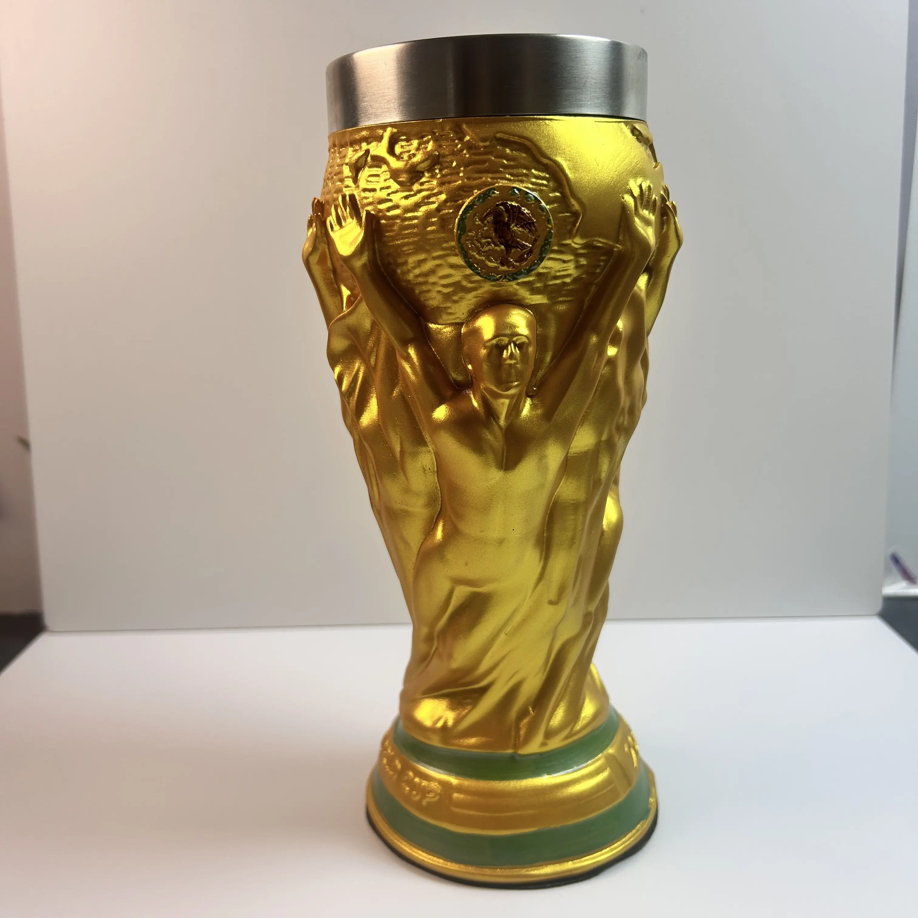 🔥 2026 World Cup Champion Beer Mug | Golden Trophy Design, Premium Stainless Steel 🍻 | Perfect Gift for Fans 🎁