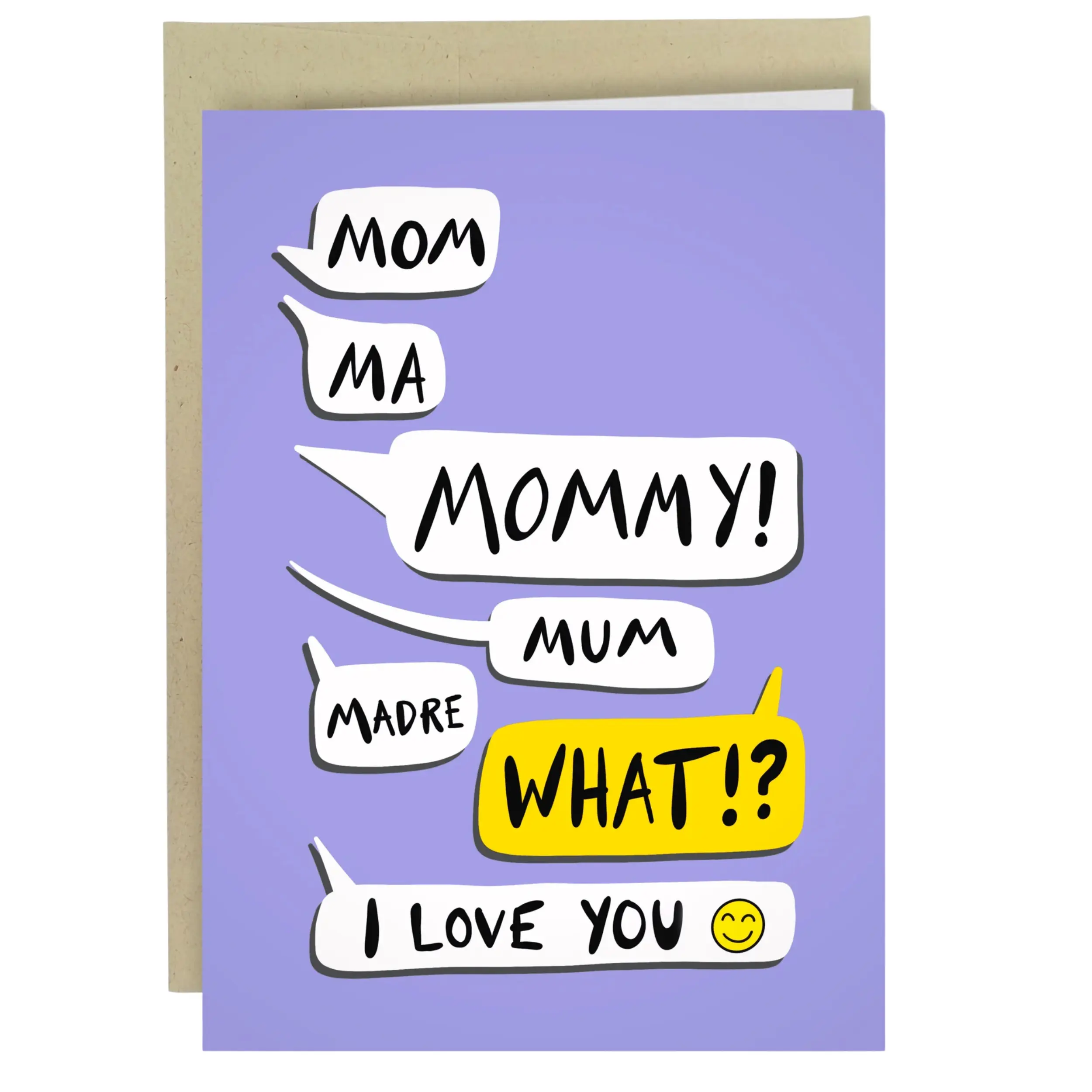 Mothers Day Card - Funny Mother's Day Cards for Mom