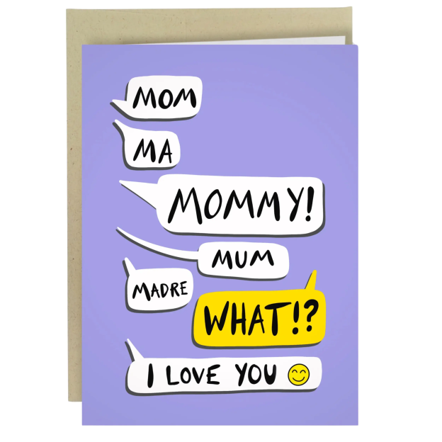 Mothers Day Card - Funny Mother's Day Cards for Mom