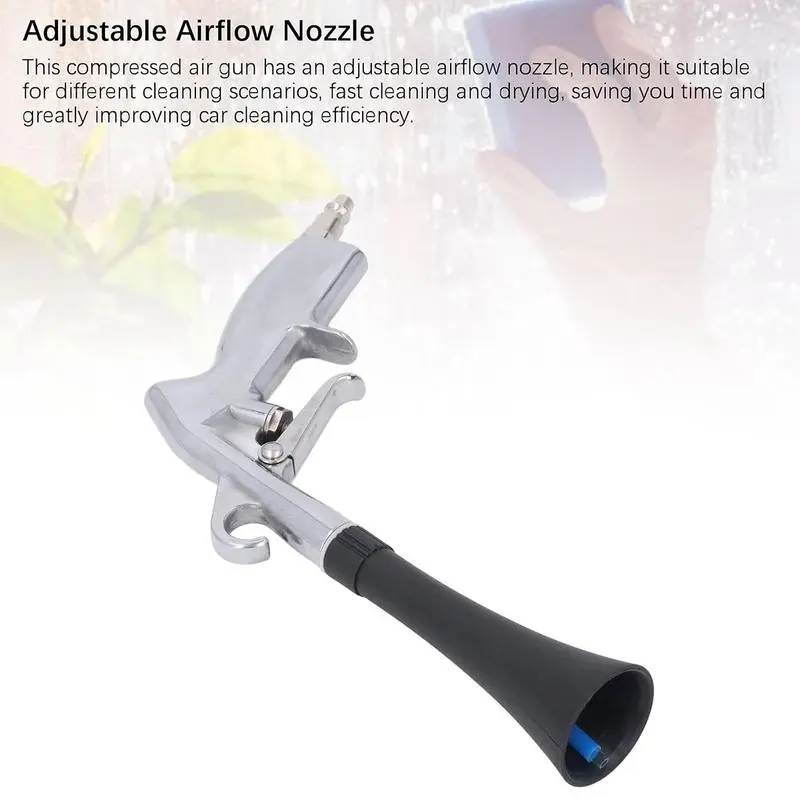 🔥 High-Pressure Tornado Cleaning Gun for Car Detailing | Deep Cleaning Air Blow Tool for Interior Dust Removal 🚗💨✨