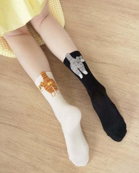 ⏰49% OFF - Cute 3D Cotton Cat Balls Socks