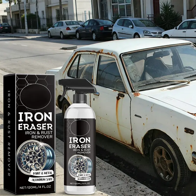 Automotive Rust Remover Spray – Restore Wheels, Rims & Metal Surfaces