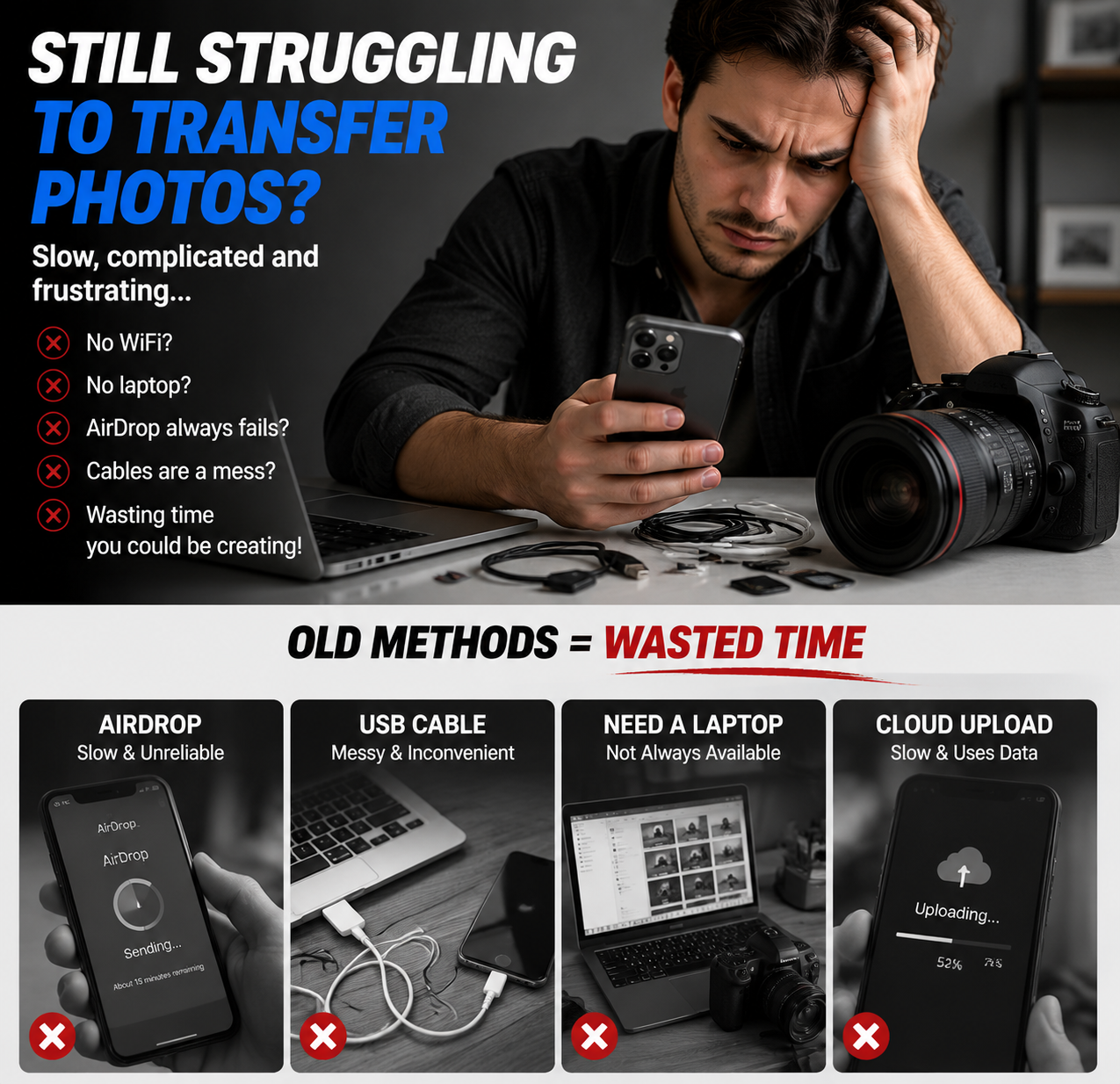 SD Card Reader for iPhone