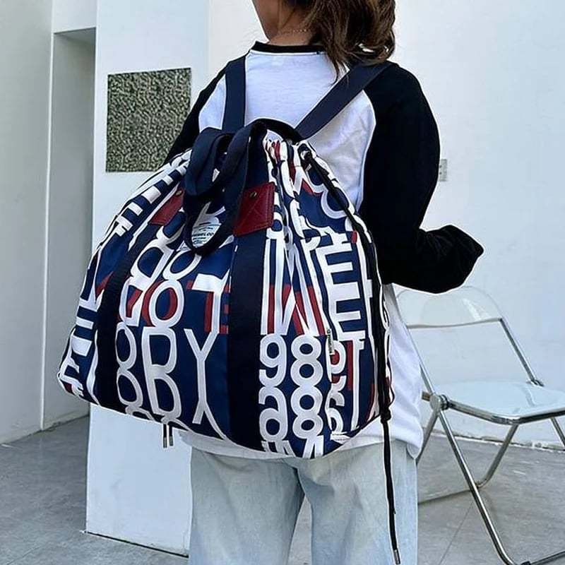 Unisex Multi-Functional Large-Capacity Drawstring Bag