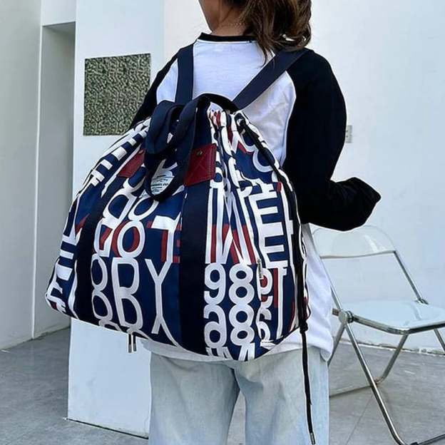 Unisex Multi-Functional Large-Capacity Drawstring Bag