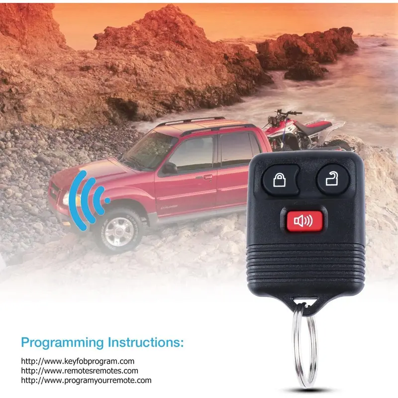 🚗Lopixa 3-Button Keyless Remote🔑 – Fits Ford, Lincoln & Mazda 1998-2016 F150 F250 F350 Escape Explorer Ranger✨