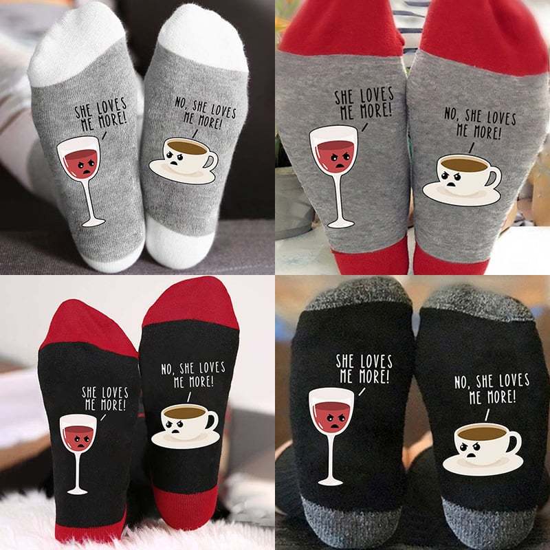 She Loves Me More Socks