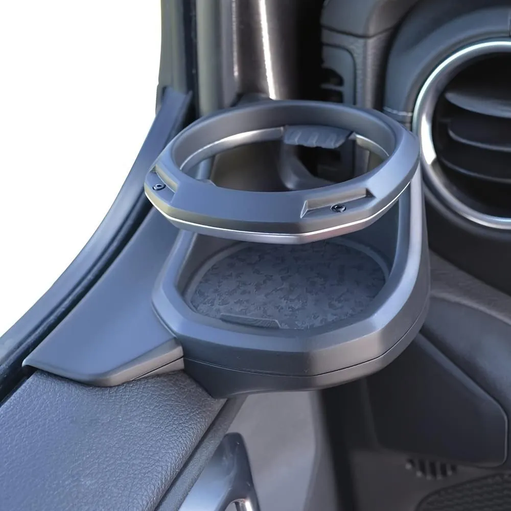 Applicable to 2018-2024 JL Wrangler/JT Gladiator Right Side Left Side 2018-2024 (Cup Holder Left Side) Accessories Door Cup Holder