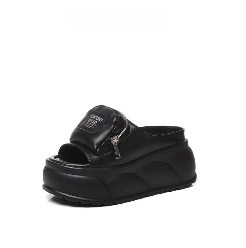 Thick-Soled Genuine Leather Slippers🥿✨BUY 2 PAIRS GET 10% OFF & FREE SHIPPING