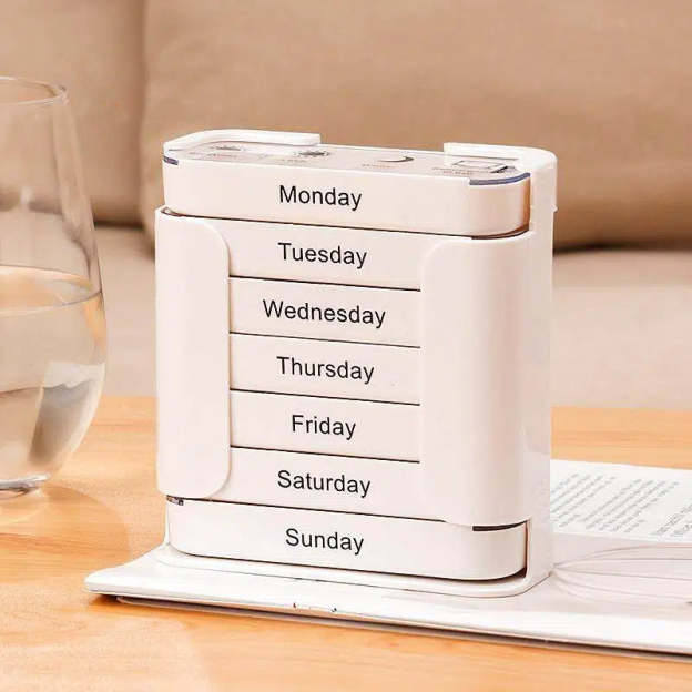 💊 ✨7-Day Medication Organizer - For Effortless Health Management!