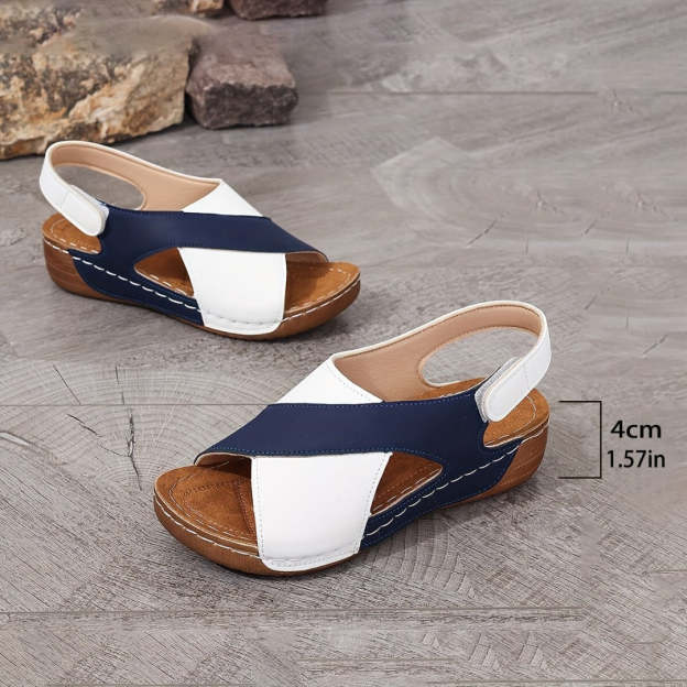 🔥Hot Sale🏖️- Women's Ultra Comfortable Slope Heel Orthopaedic Sandals