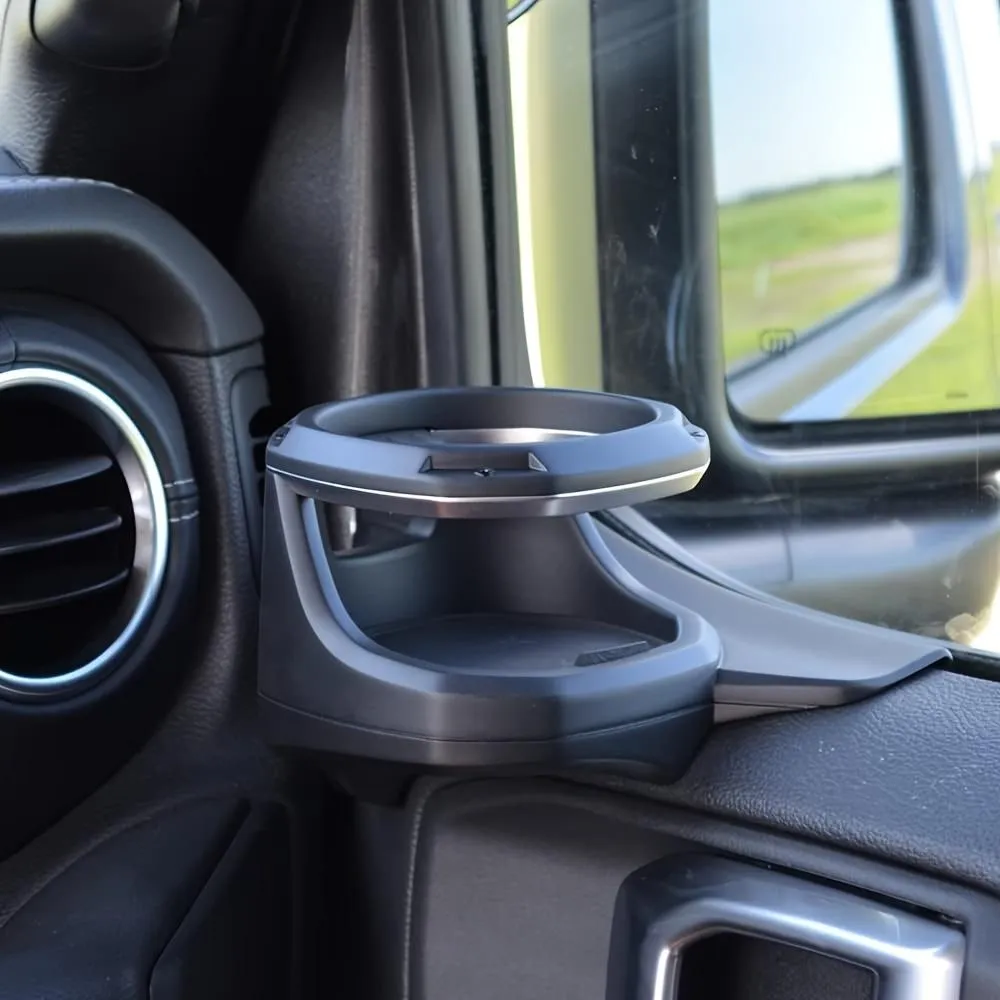 Applicable to 2018-2024 JL Wrangler/JT Gladiator Right Side Left Side 2018-2024 (Cup Holder Left Side) Accessories Door Cup Holder